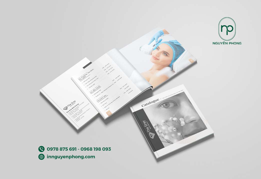 Mẫu catalogue quảng cáo sản phẩm dưỡng da